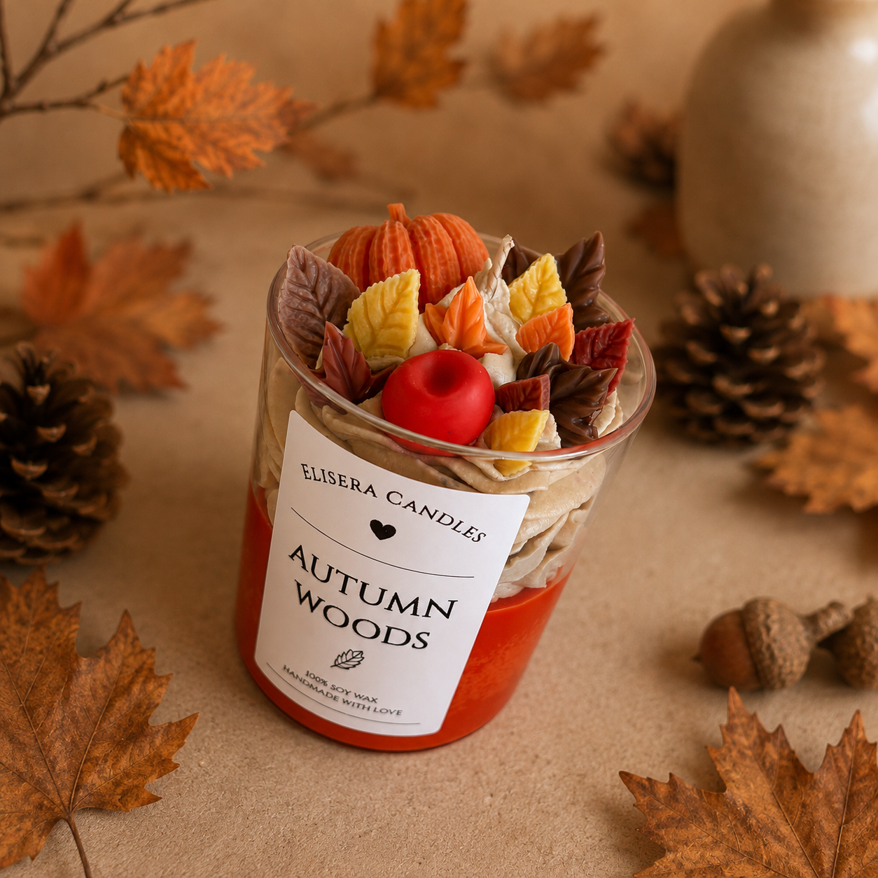 Autumn Woods dessertkaars - The Autumn Glow Collection