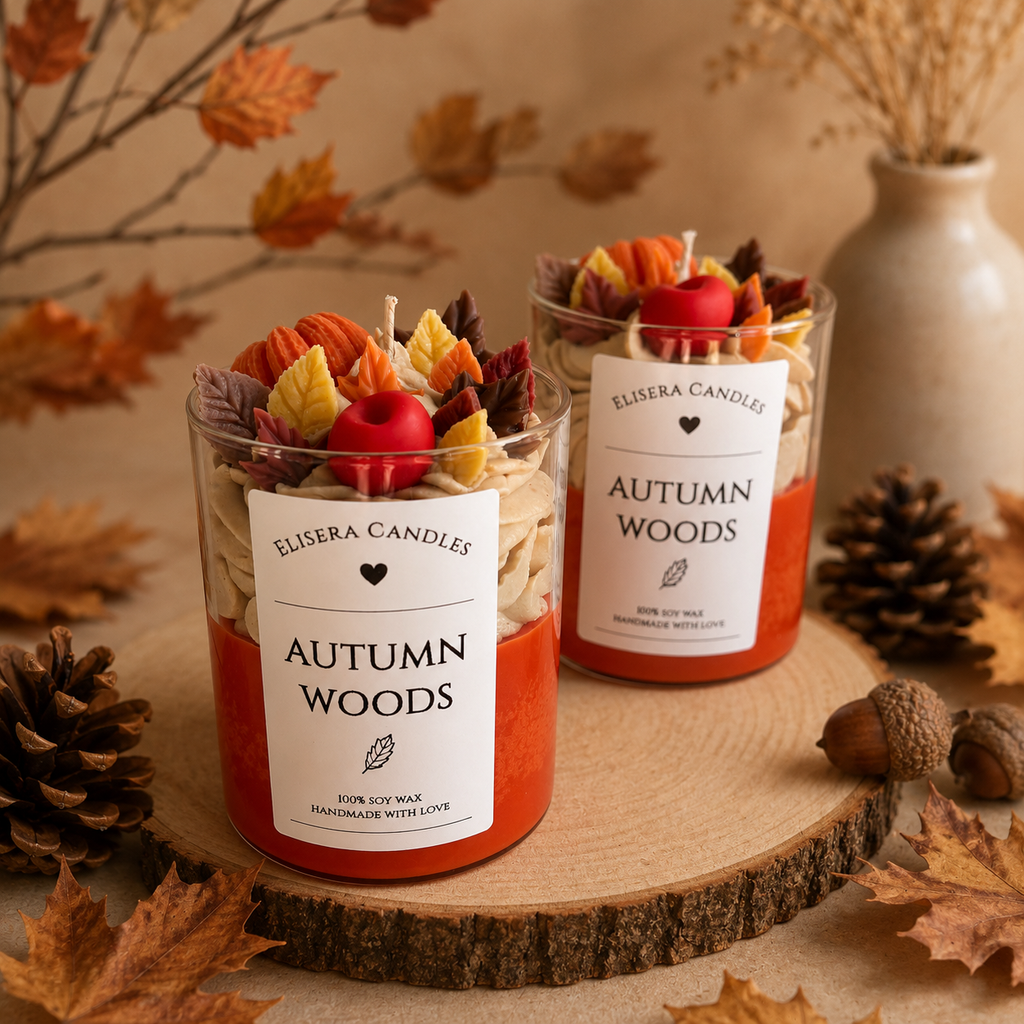Autumn Woods dessertkaars - The Autumn Glow Collection