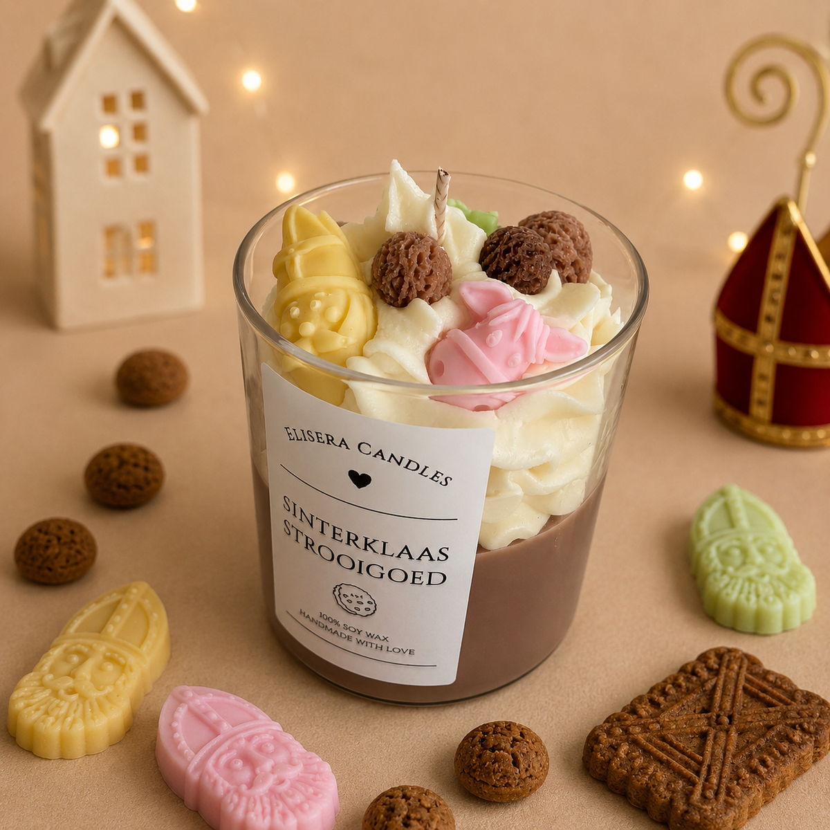 Sinterklaas Strooigoed dessertkaars - Sinterklaascollectie 2026