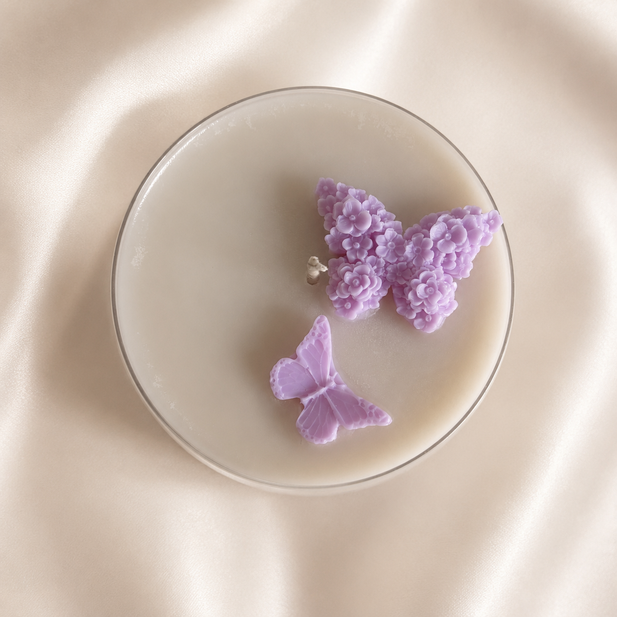 Amethyst Bloom kaars in glas - Cocktail collectie