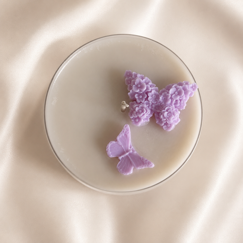 Amethyst Bloom kaars in glas - Cocktail collectie