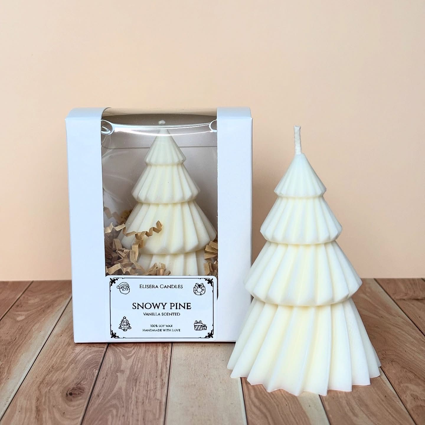 Snowy Pine figuurkaars