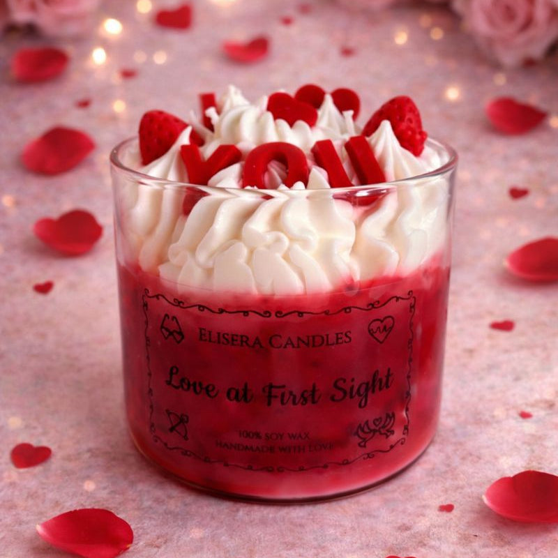 Love at First Sight kaars in glas Valentijnscollectie 2026