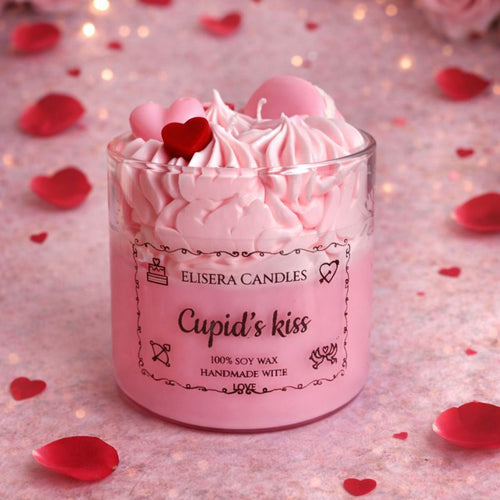 Cupid's Kiss kaars in glas Valentijnscollectie 2026