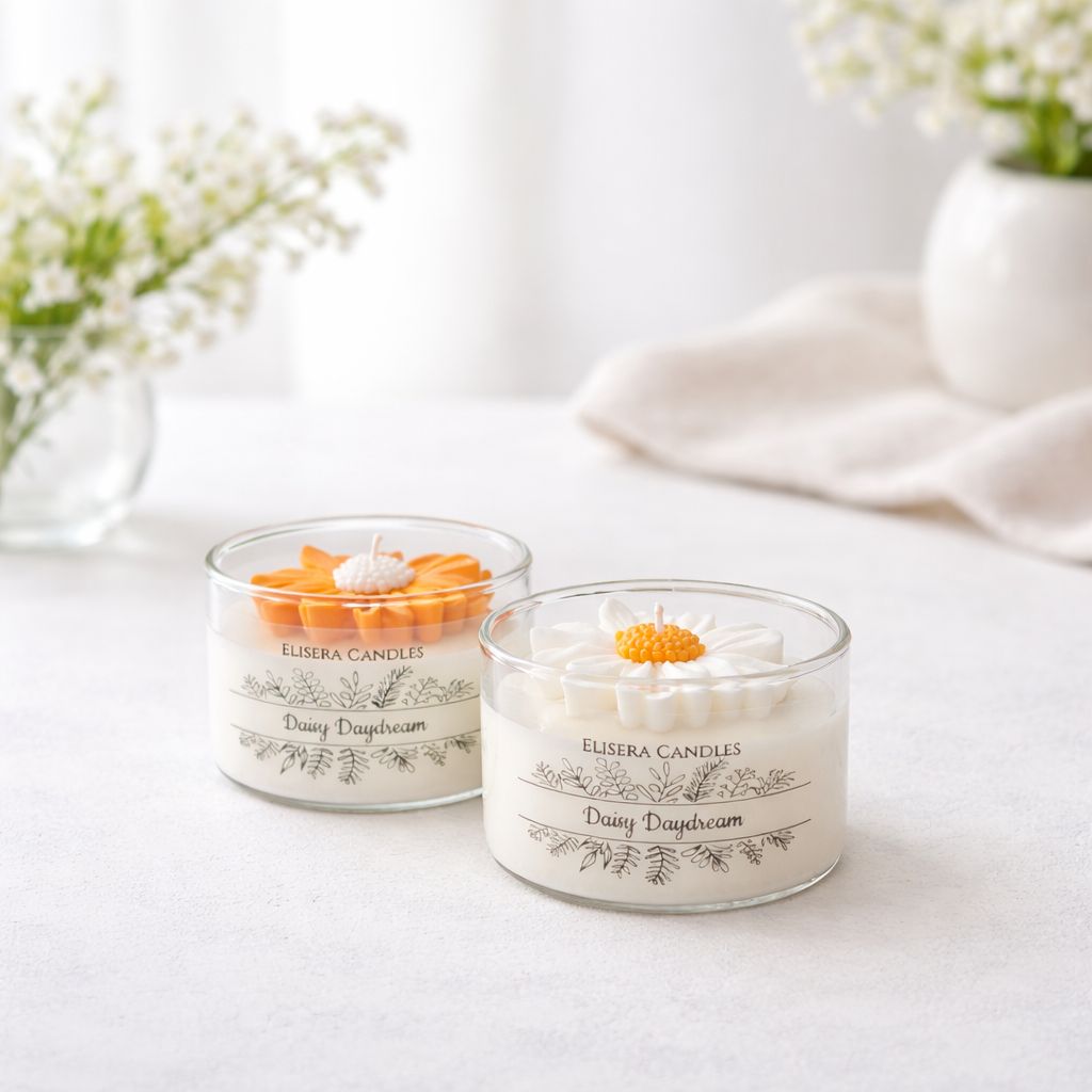 Daisy Daydream kaars in glas lentecollectie 2026