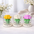 Spring Tulip kaars in glas lentecollectie 2026