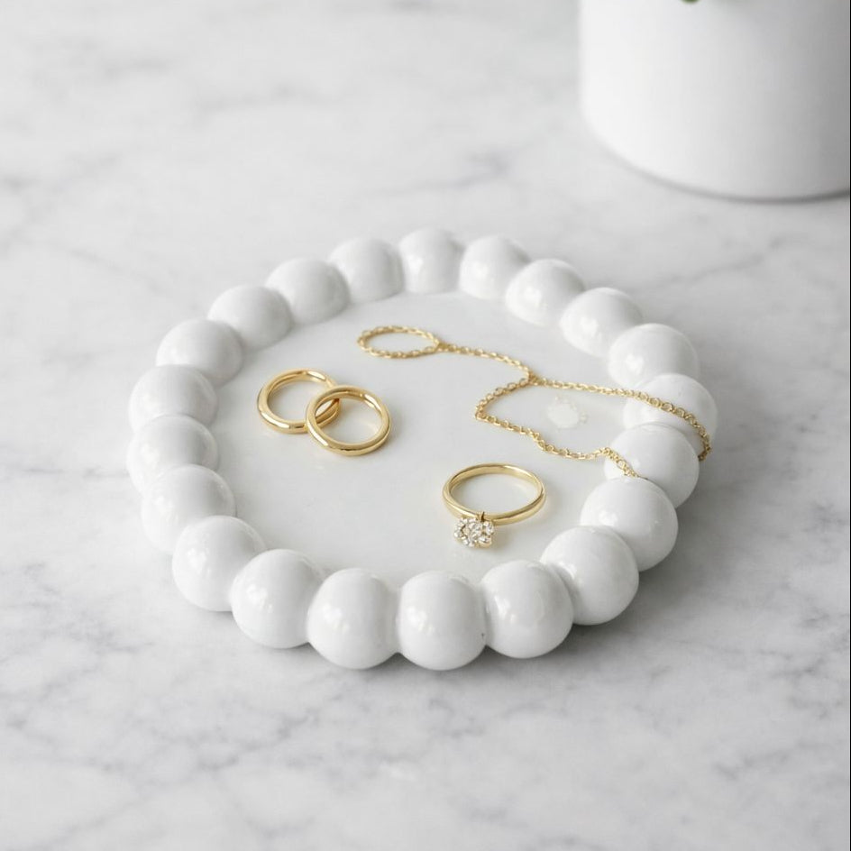 Ster bubbleplate sieraden- en kaarsenschotel