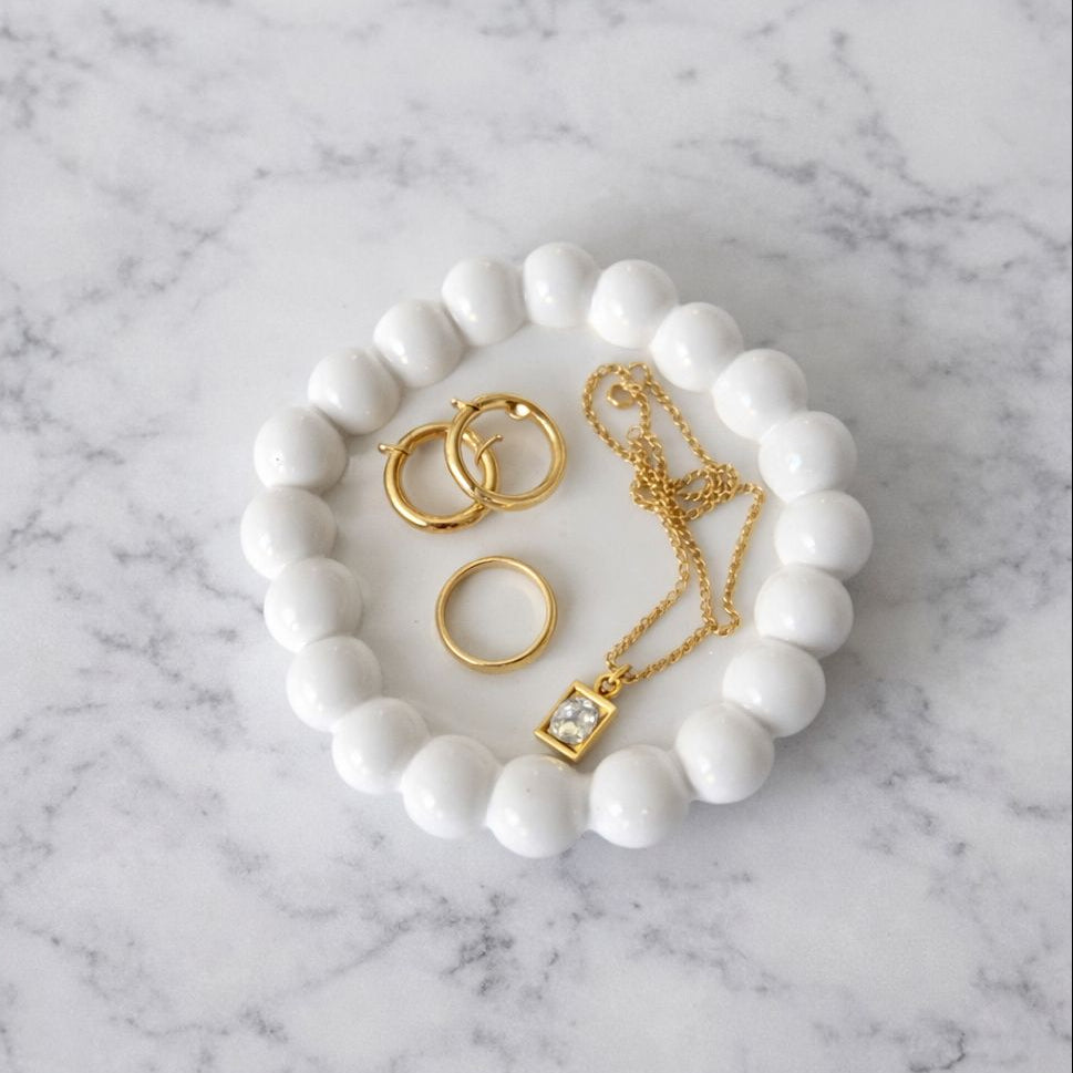 Ster bubbleplate sieraden- en kaarsenschotel