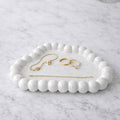 Wolk bubbleplate sieraden- en kaarsenschotel