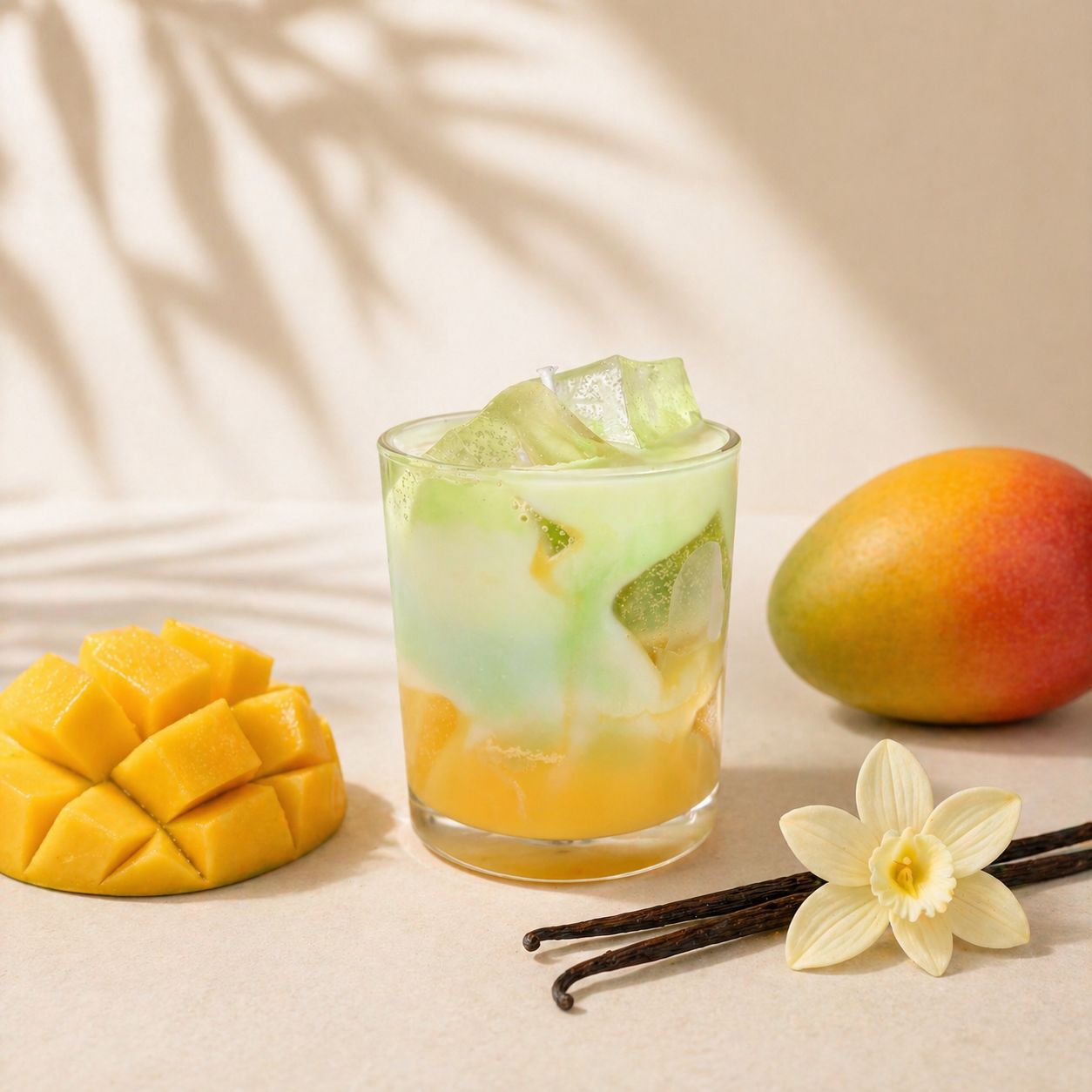 Mango Matcha Coffee & Tea collectie kaars in glas