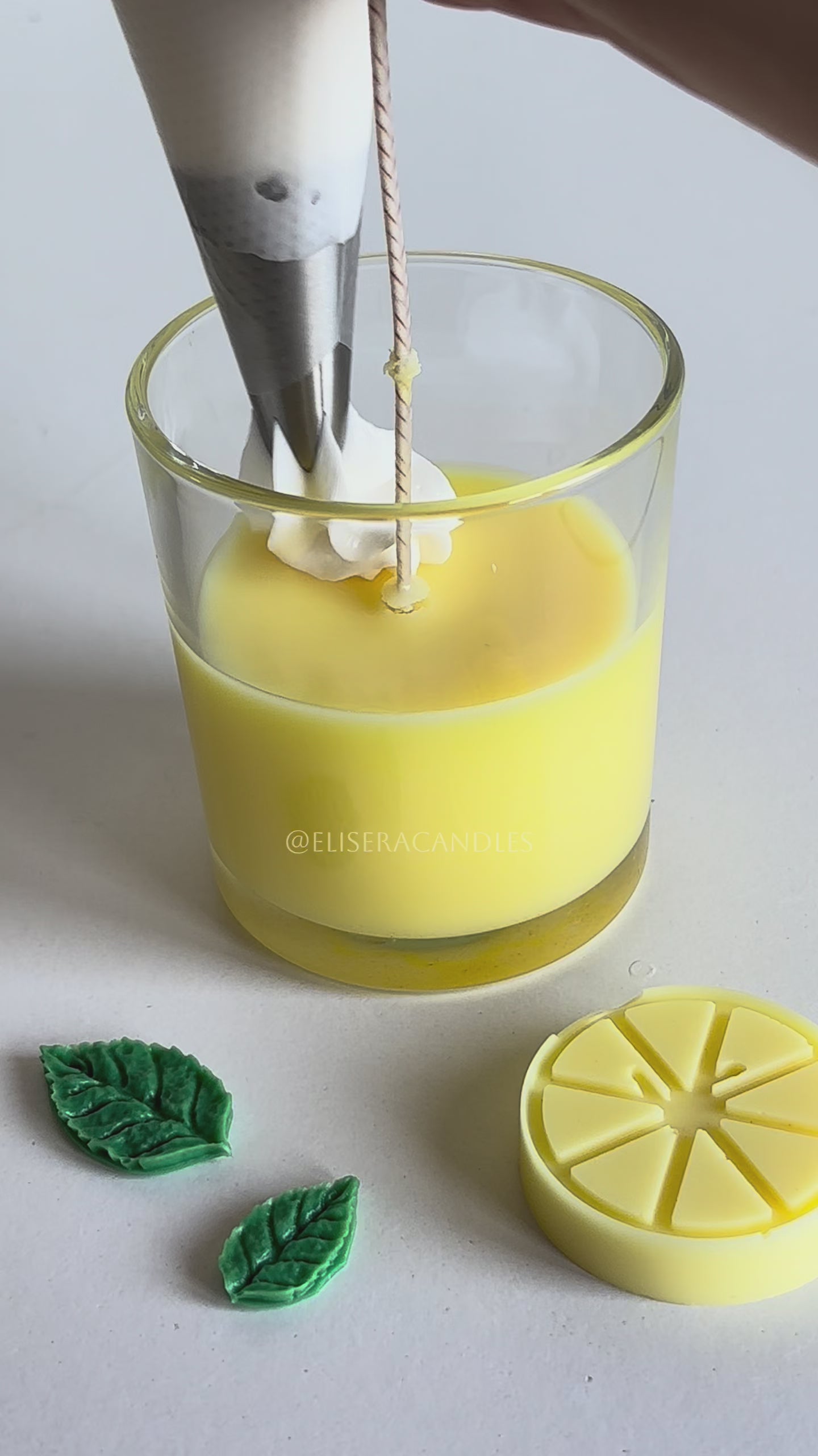 Lemon Cake - Dessertkaars in glas