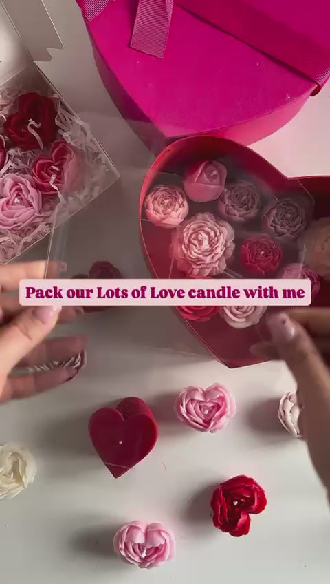 Lots of Love figuurkaars - Love at First Sight Valentijnscollectie